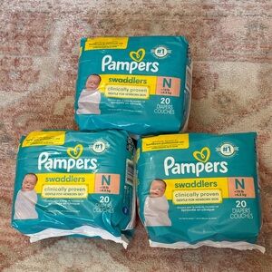 pampers swaddlers newborn diapers